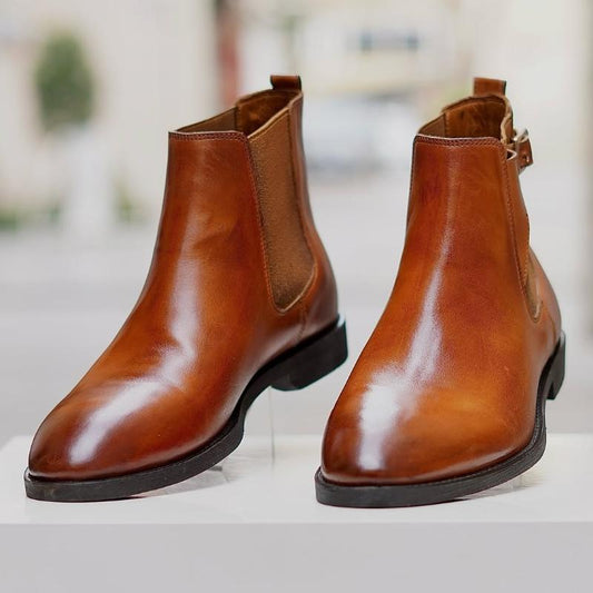 British Modern Rendering Chelsea Boots