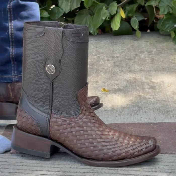 Cowboy Basketweave Boots