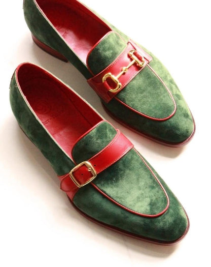 One-Step Suede Loafer Shoes