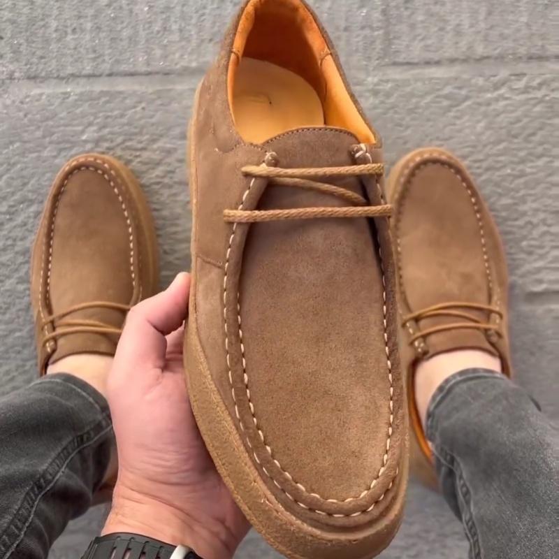 Suede Soft Sole Loafers