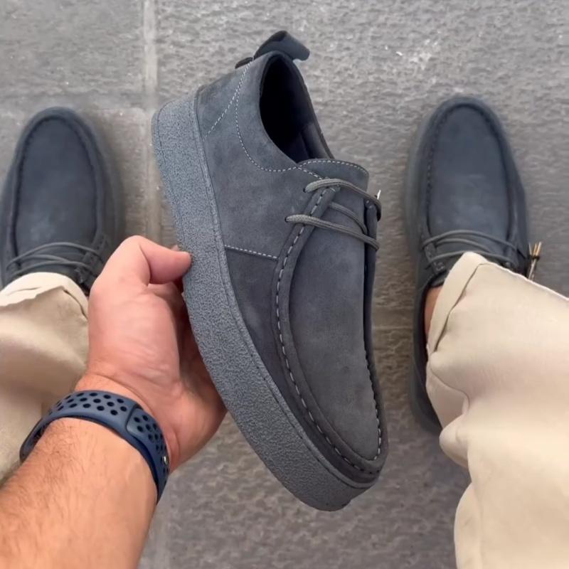 Suede Soft Sole Loafers