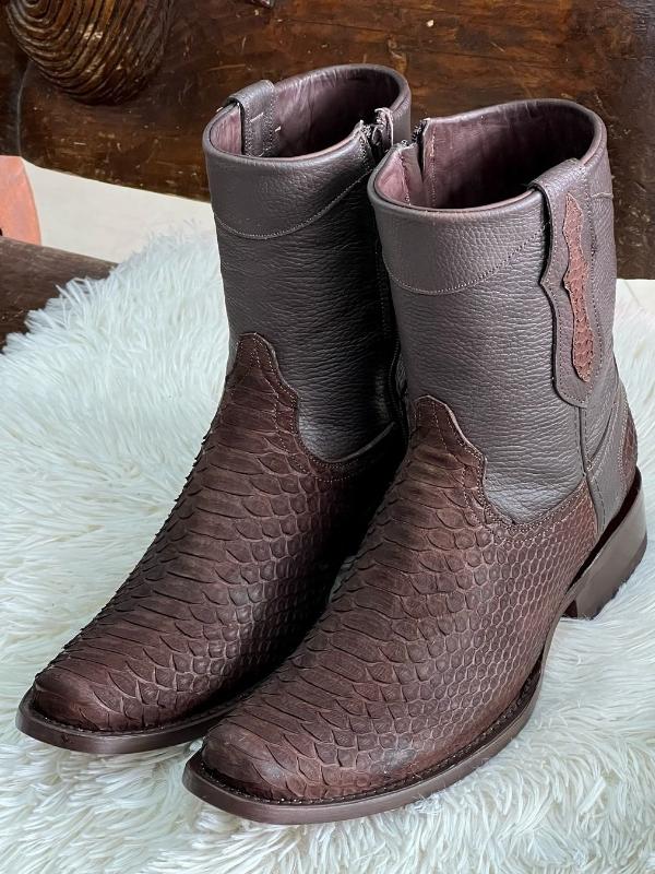 Dylan Pithon Nobuck Cafe Boots