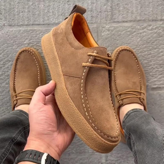 Suede Soft Sole Loafers