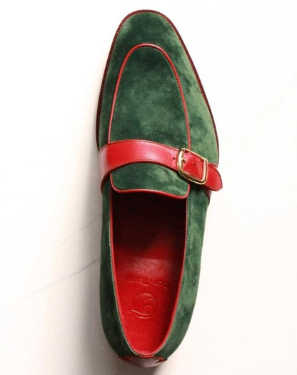 One-Step Suede Loafer Shoes