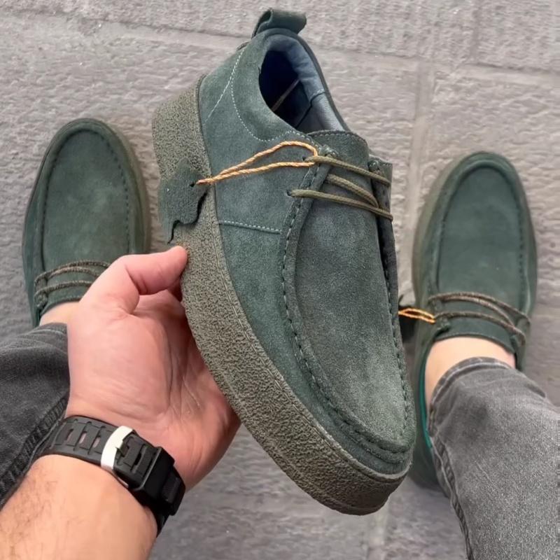 Suede Soft Sole Loafers