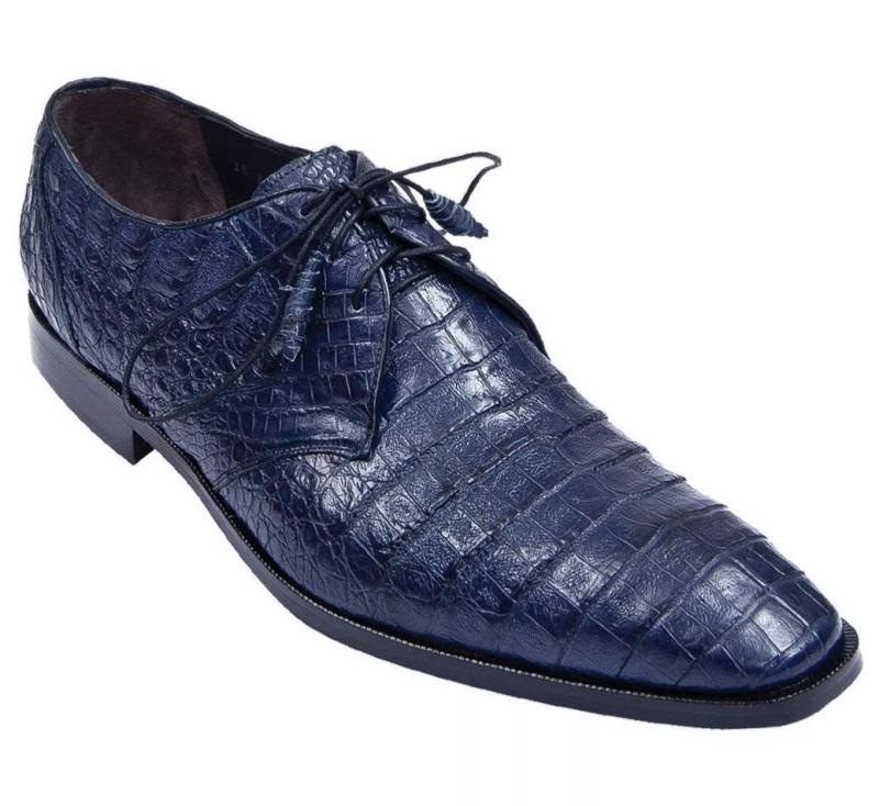 Los Altos Caiman Belly Derby Shoes