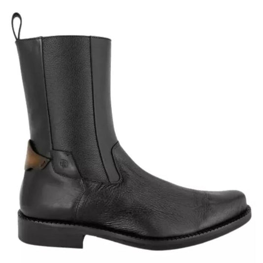 Men's Dress Boots In Genuine Deer Leather