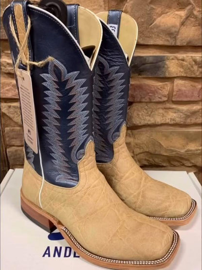 Men's Blue Elephant Boots