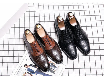 Men's Simple Business Formal Leather Shoes