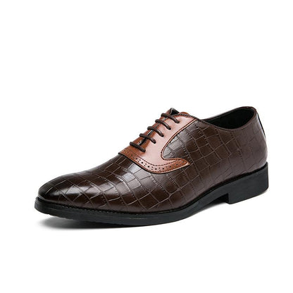 Men's Simple Business Formal Leather Shoes