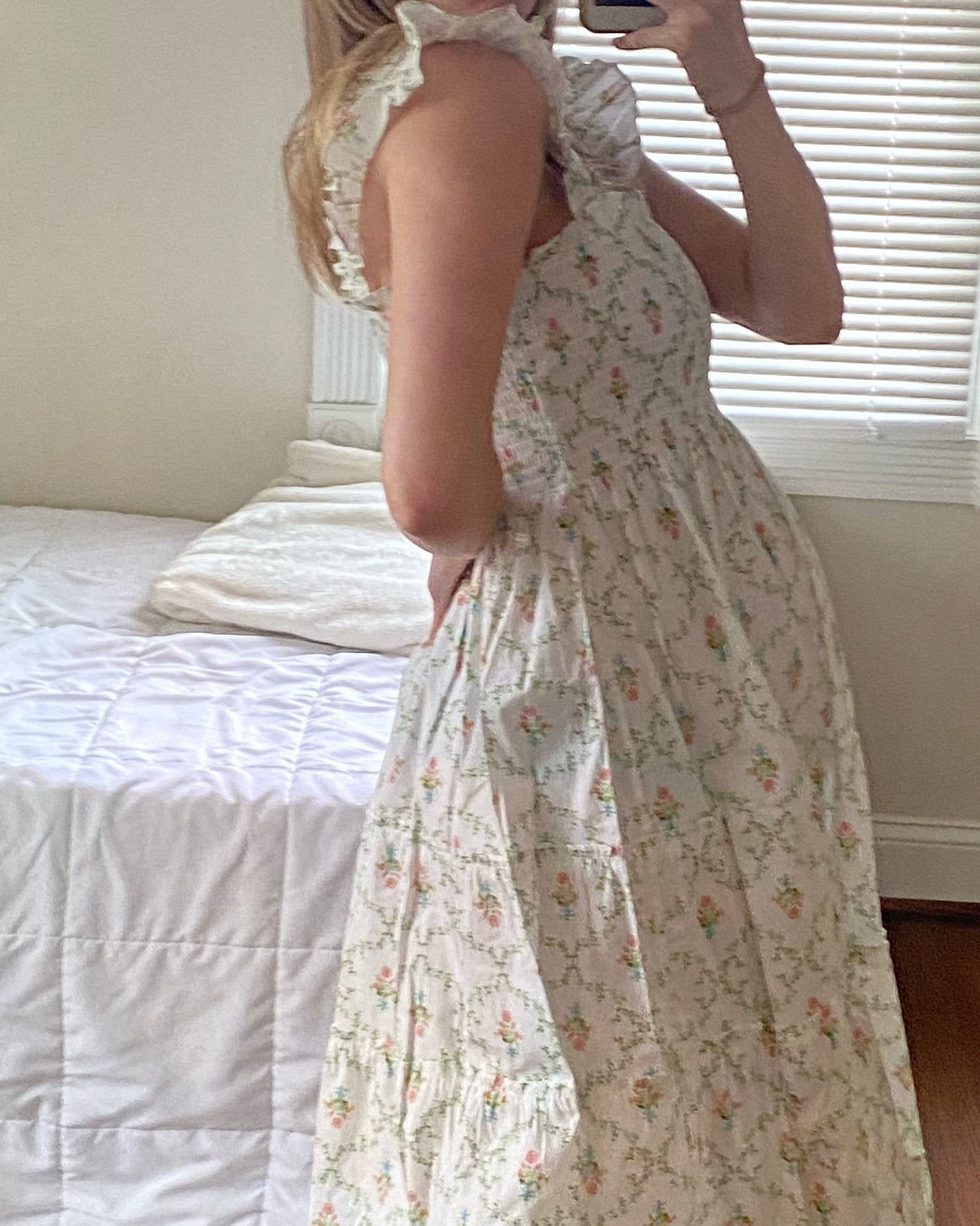 Classic Floral Nap Dress