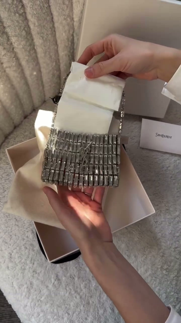 Evening Bag In Crystals