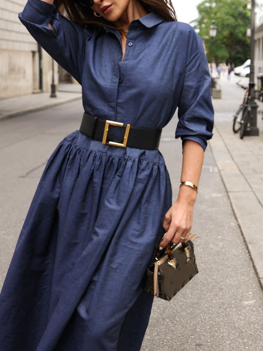 Loose Denim Dress