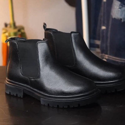 Men Mid Top Chelsea Boots