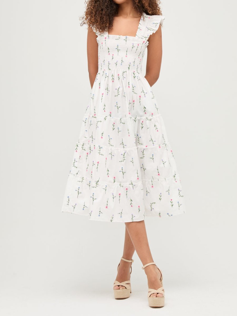 Classic Floral Nap Dress