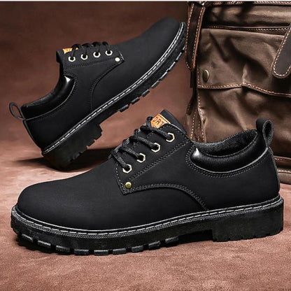 Men's Casual Suede Leather Work Shoes