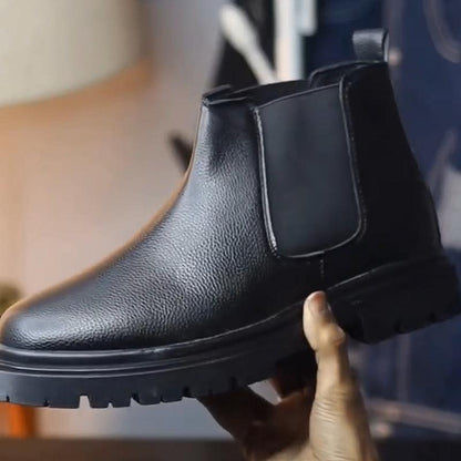 Men Mid Top Chelsea Boots