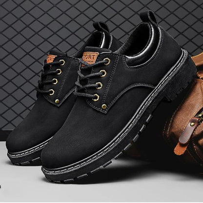 Men's Casual Suede Leather Work Shoes