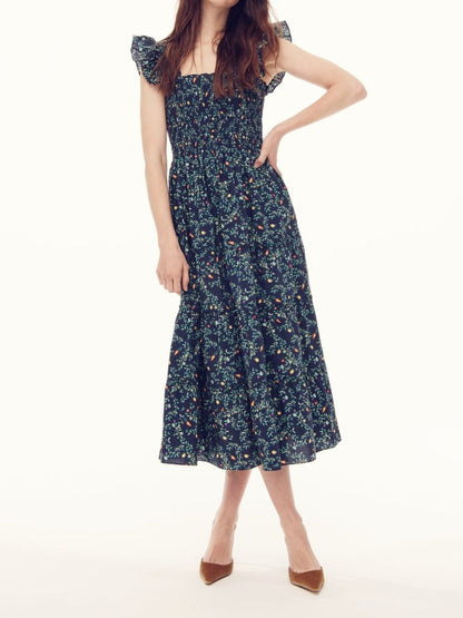 Classic Floral Nap Dress