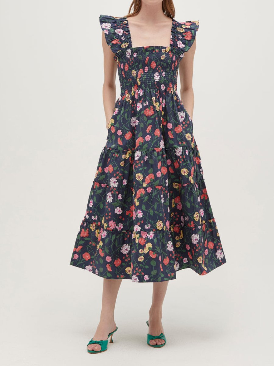 Classic Floral Nap Dress