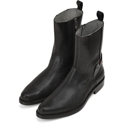 Men's Dress Boots In Genuine Deer Leather