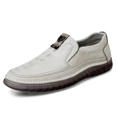 Slip On Men Loafers Microfiber Leather Casual Footwear