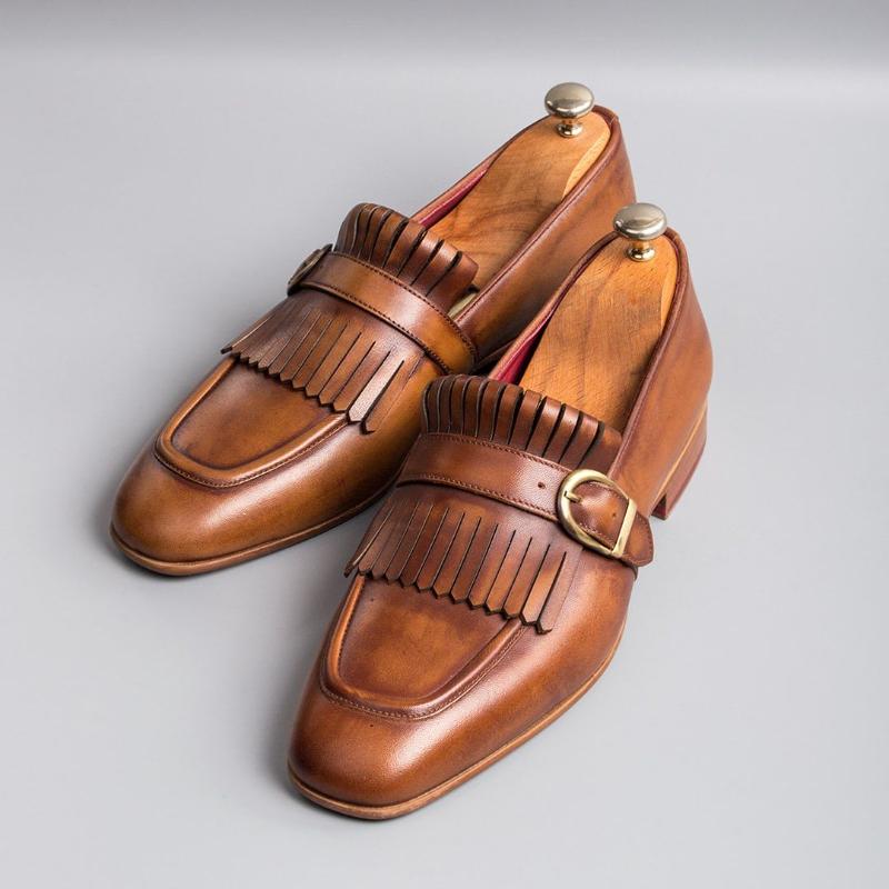 Classic Tasseled Leather Shoes