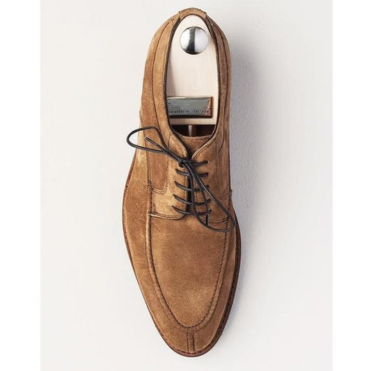 Quasimodo Five-Eyelet Derby Leather Shoes