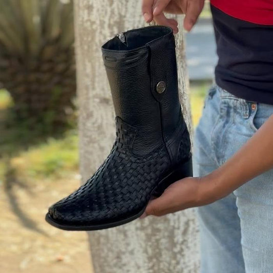 Cowboy Basketweave Boots