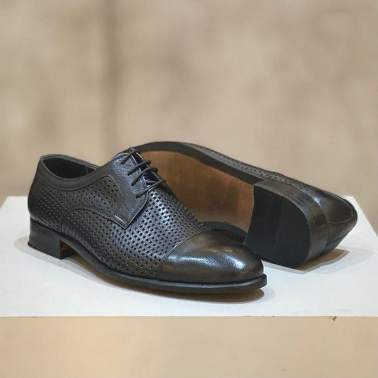 Breathable Men's Casual Leather Shoes