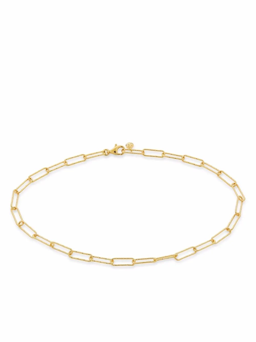 Textured Chain Anklet