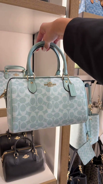 Rowan Satchel Bag In Signature Canvas