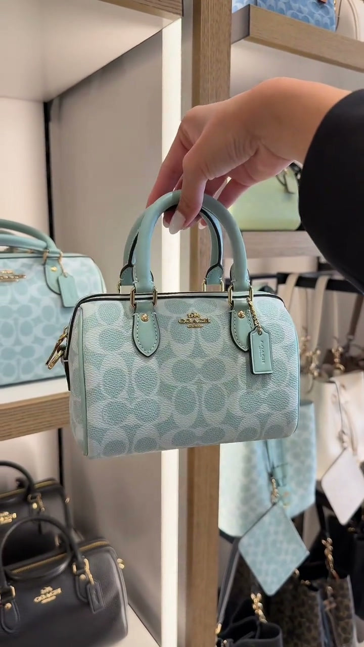 Rowan Satchel Bag In Signature Canvas