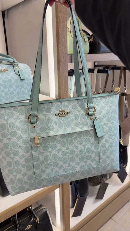 Rowan Satchel Bag In Signature Canvas