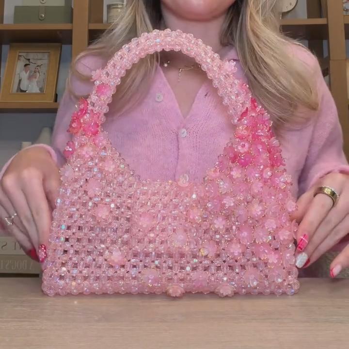 Handmade Crystal Handbag